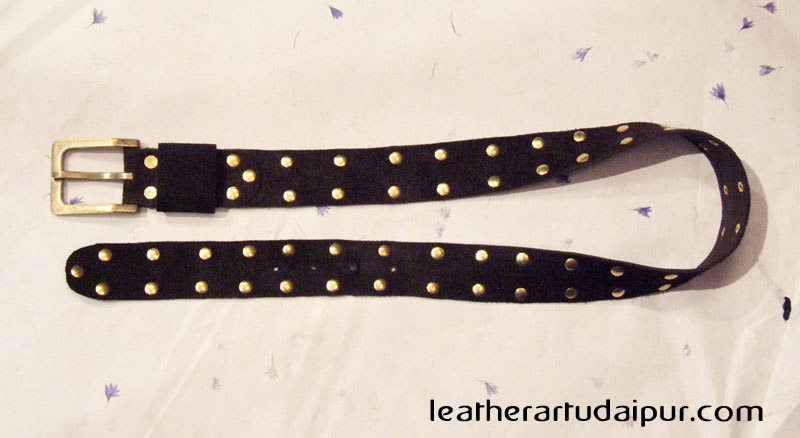 Leather Belt : 